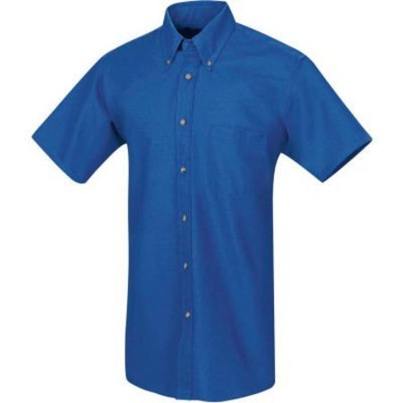 VF IMAGEWEAR Red Kap® Men's Poplin Short Sleeve Dress Shirt Royal Blue SSLXL - SP80 SP80RBSSLXL